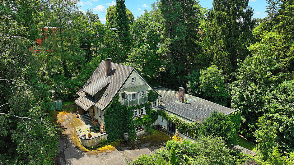 Haus Vogelperspektive